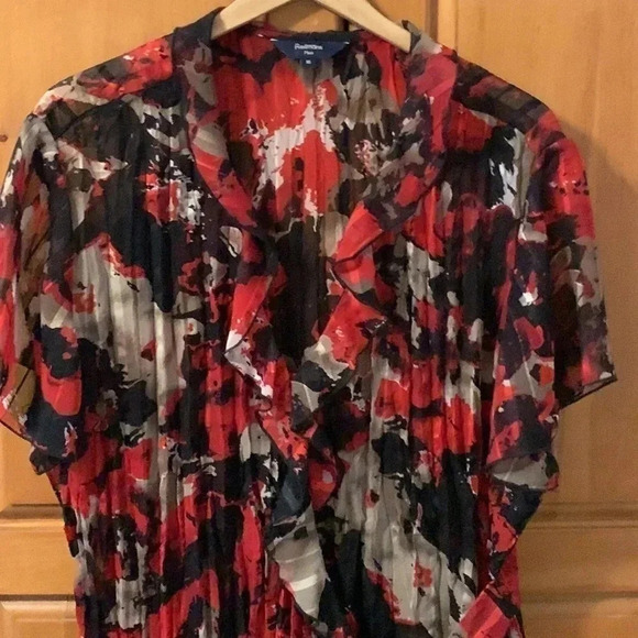 Reitmans Wrap Blouse  18 - Picture 2 of 8